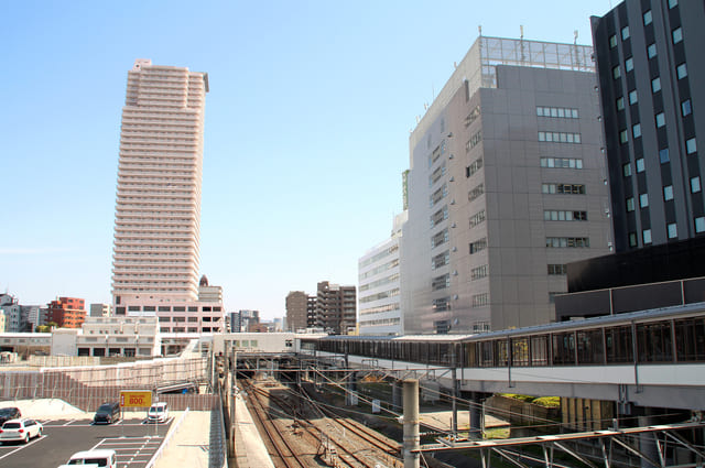 京橋周辺の街並み