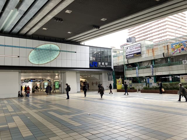 京橋周辺の街並み